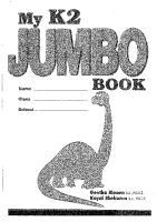 My K2 Jumbo Book PDF