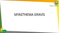 Myasthenia Gravis