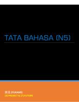 (N5) TATA BAHASA v1 PDF