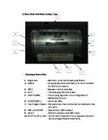 Name Plate KWH Analog