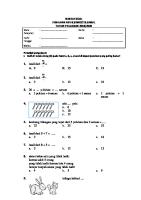 Naskah Soal Matematika Anak SLB