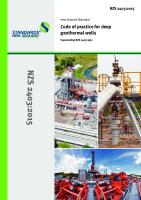 New Zealand Standard (Geothermal Wells)