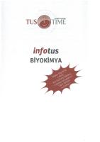 İnfotus Biyokimya Konu Kitabı [3 ed.]
 978-605-9026-07-9