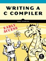 Nora Sandler - Writing A C Compiler - Build A Real Programming Language From Scratch-No Starch Press (2023)