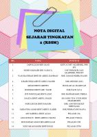 Nota SEJARAH Ting 2 [PDF]