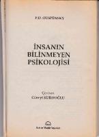 İnsanın Bilinmeyen Psikolojisi
 9758007033