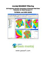 OASIS MONTAJ 7.1 MAGMAP FILTERING 2D Frequency Domain 7.1, 2010, 75 Pag-1 PDF [PDF]