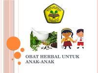 Obat Herbal Untuk Anak [PDF]