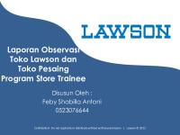 Observasi Toko Lawson Dan Toko Pesaing - Feby Shabilla Antoni - 0523076644