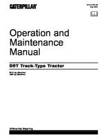 Operation and Maintenance Manual: D8T Track-Type Tractor