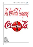 Organizational Structure of The Coca-Cola Company [PDF]