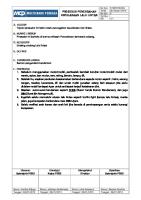 P-SOP-K3-006 Prosedur Pencegahan Kecelakaan Lalu Lintas [PDF]