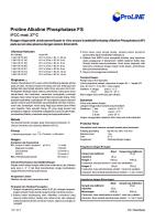 Package Insert Alkaline Phosphatase FS Indonesia Ed.11