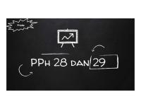 Pajak Pasal 28 Dan 29