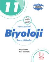 Palme 11. Sınıf Biyoloji Soru Bankası (Fen Lisesi) [PDF]