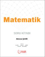 Palme TYT Matematik Soru Bankası [PDF]