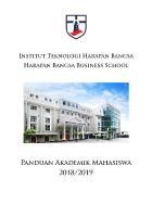 Panduan Akademik ITHB 2018-2019 PDF