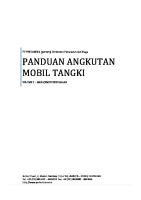 Panduan Angkutan Mobil Tangki