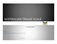 Panduan Australian Triage Scale