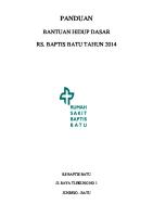 Panduan Bantuan Hidup Dasar BLS 2014 PDF