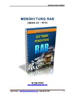 Panduan Menghitung Rab Dengan Mudah [PDF]