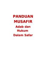 Panduan Musafir