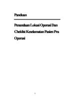 Panduan Penandaan Lokasi Operasi [PDF]