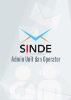 Panduan Penggunaan SINDE Bagi Admin Unit Dan Operator [PDF]