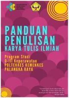 Panduan Penulisan KTI DIII Keperawatan [PDF]