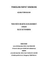 Panduan Rapat Sinoman [PDF]