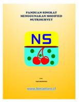 Panduan Singkat Menggunakan Modified NutriSurvey [PDF]