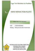 Paper Teori Plastis