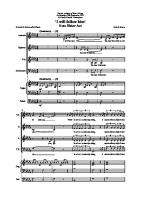 Partitura - I Will Follow Him PDF