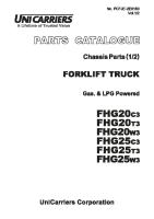 Parts Manual FHG25T3 Vol. 1