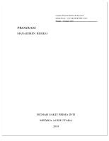 PDF Program Manajemen Risiko Rs