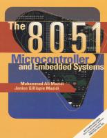 (PDF) The 8051 Microcontroller and Embedded Systems