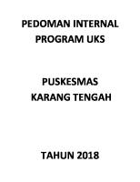 Pedoman Internal Uks 2018 [PDF]