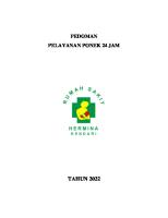 Pedoman Pelayanan Ponek 24 Jam 2022 [PDF]