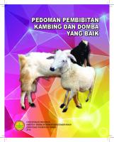 Pedoman Pembibitan Kambing Dan Domba Yang Baik