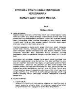 Pedoman Pemeliharaan Informasi Kepegawaian