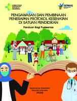 Pedoman Pengawasan Dan Pembinaan Penerapan Protokol Kesehatan Di Satuan Pendidikan (SFILE PDF [PDF]