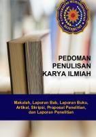 Pedoman Penulisan Karya Ilmiah UMKO [PDF]