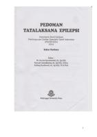 Pedoman Tatalaksana Epilepsi 2014 Perdossi [PDF]