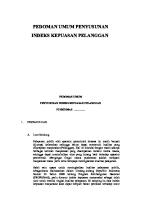 Pedoman Umum Survey Pelanggan Pkms