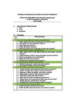 Pedoman Wawancara Mendalam Bagi Informan [PDF]