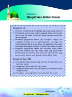 Pelajaran 5 Menghindari Akhlak Tercela [PDF]