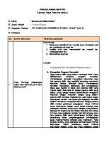 Pelaksanaan Program Tindak Lanjut (KB 4) [PDF]