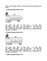 Pembacaan Ketelitian Jangka Sorong