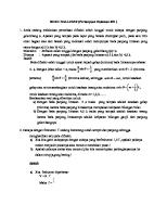 Pembahasan Soal Difraksi . [PDF]