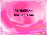 Pemberian Obat2an